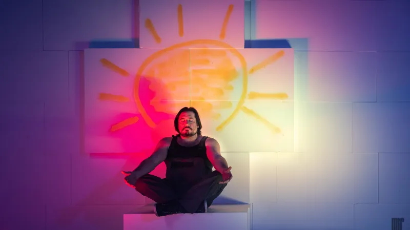 Vladimír Polák ve hře Adam stvořitel