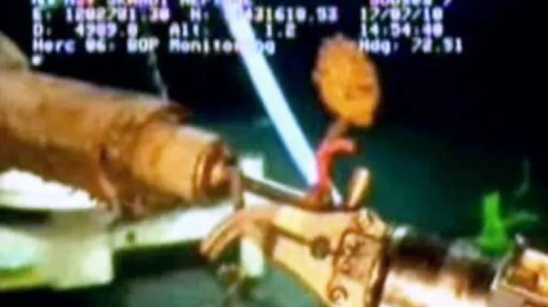 BP začala ucpávat vrt