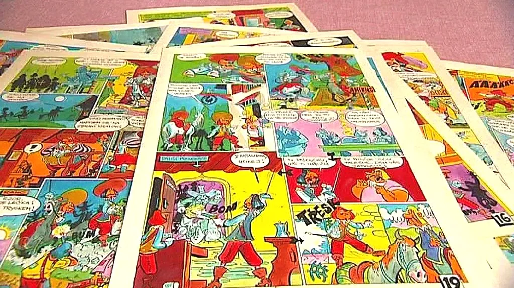 Komiks Tři mušketýři