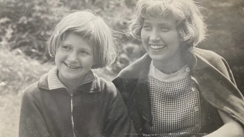 Zuzana Kyselková se sestrou Marií