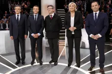 Macron vsadil v debatě na neokoukanost, Le Penová odmítla být vicekancléřkou Merkelové