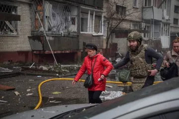 Ruský úder na Sumy zranil přes devadesát lidí, hlásí úřady