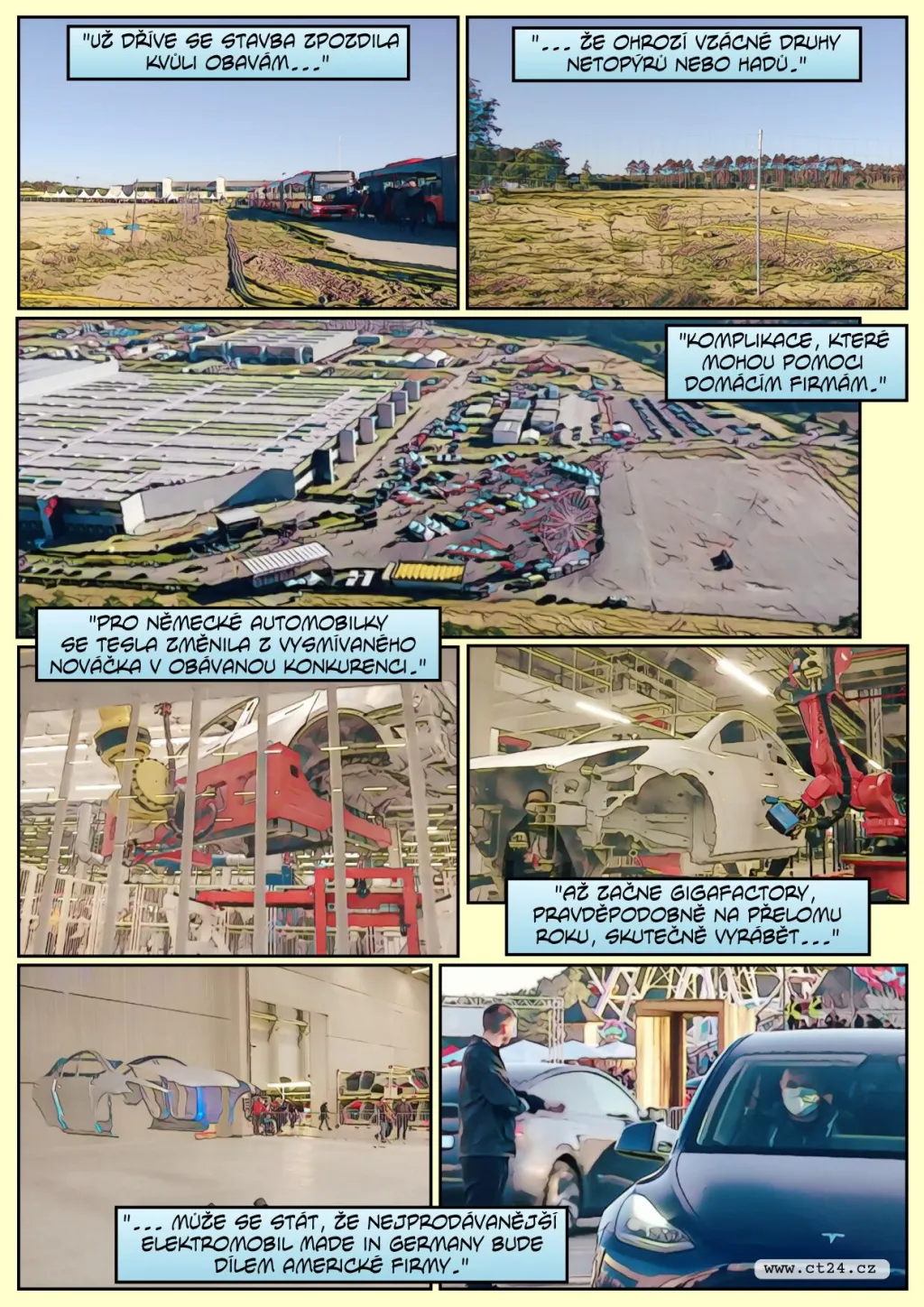 Tesla zpřístupnila Gigafactory