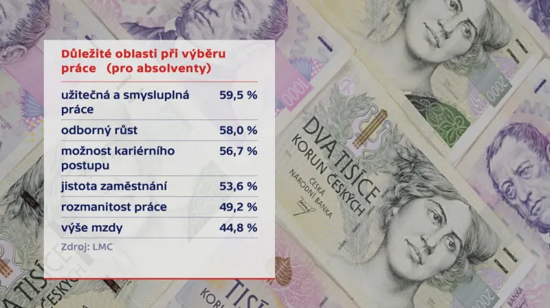 Očekávání od práce