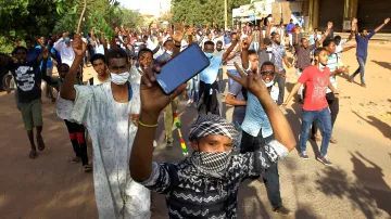 Prosincový protivládní protest v súdánském Chartúmu