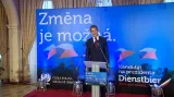 Prezidentský kandidát Jiří Dienstbier