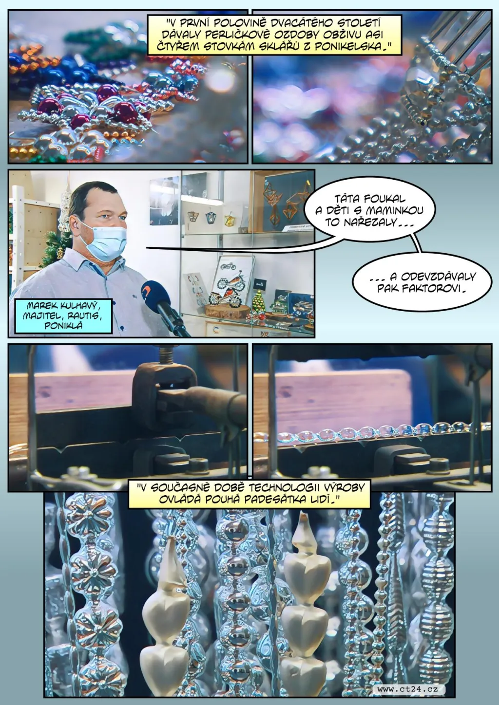 Vánoční ozdoby z Poniklé se dostaly na prestižní seznam UNESCO