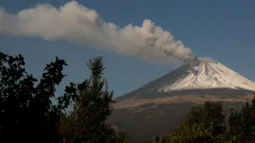 Erupce Popocatépetlu z května 2023