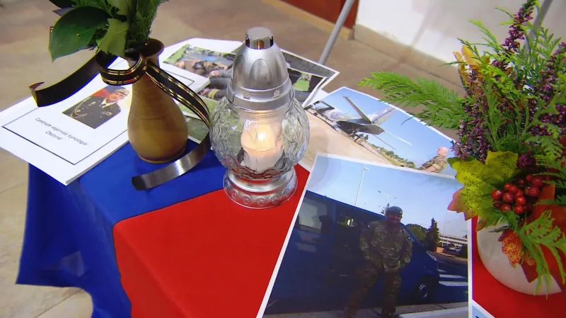 Pieta za zabitého vojáka Tomáše Procházku