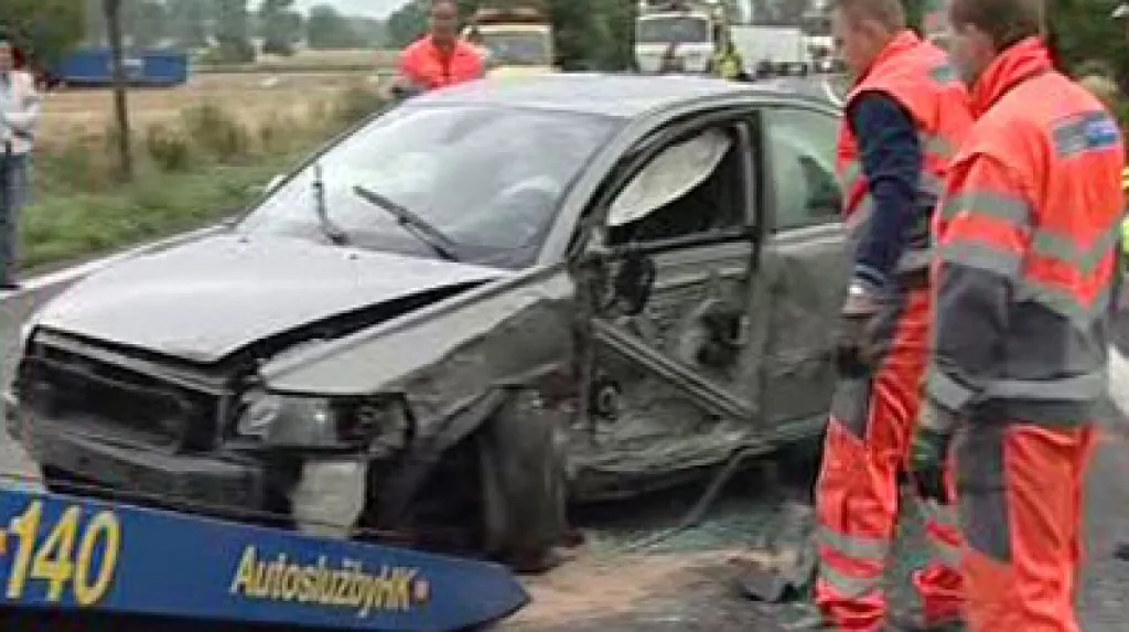 Auto po nehodě
