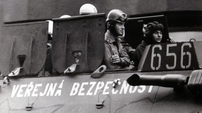 Obrněný transportér Veřejné bezpečnosti, srpen 1969