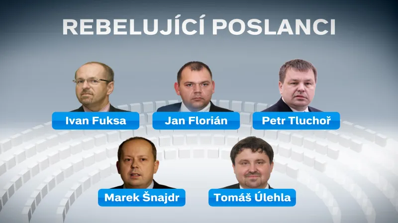 Rebelující poslanci ODS