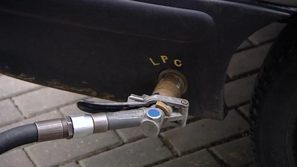 Tankování LPG