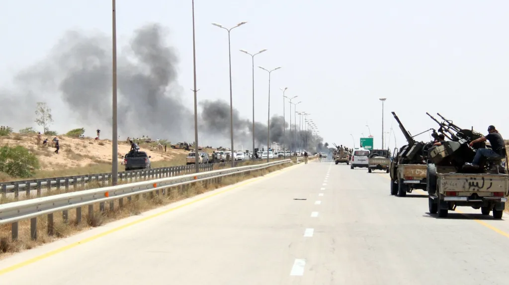 Libyjské jednotky míří do města Syrta
