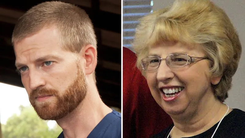 Kent Brantly a Nancy Writebolová