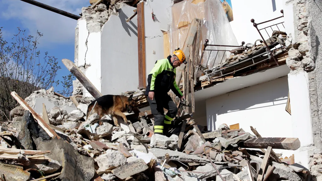 Zemětřesení v Itálii