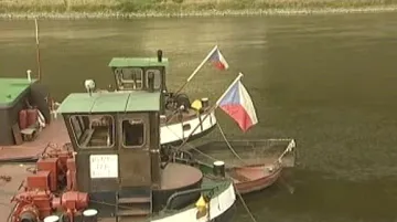 Loď na Labi