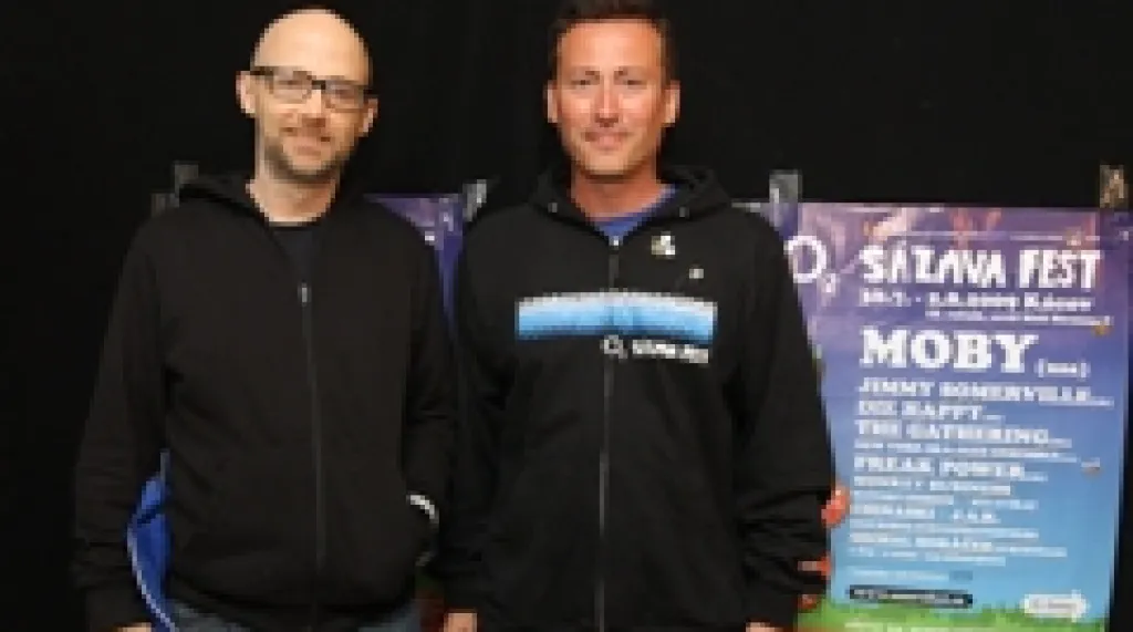 Moby na Sázavafestu