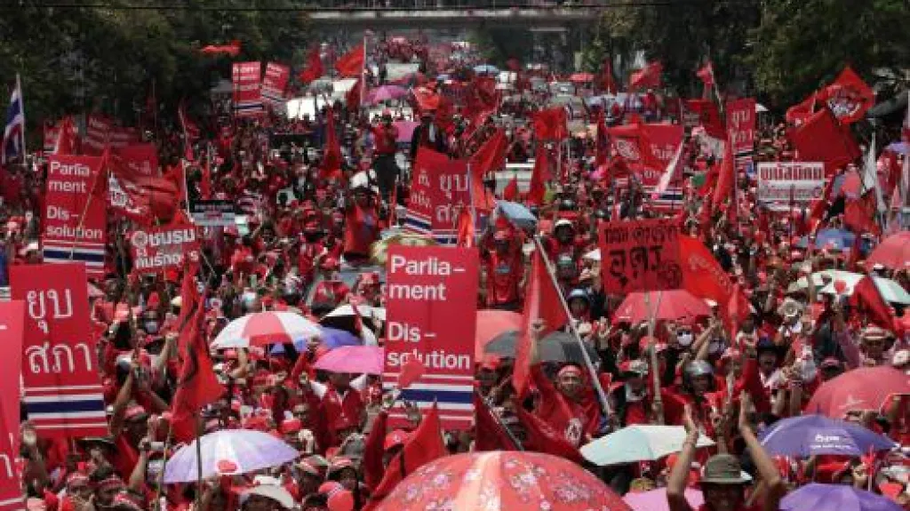 Protesty v Bangkoku