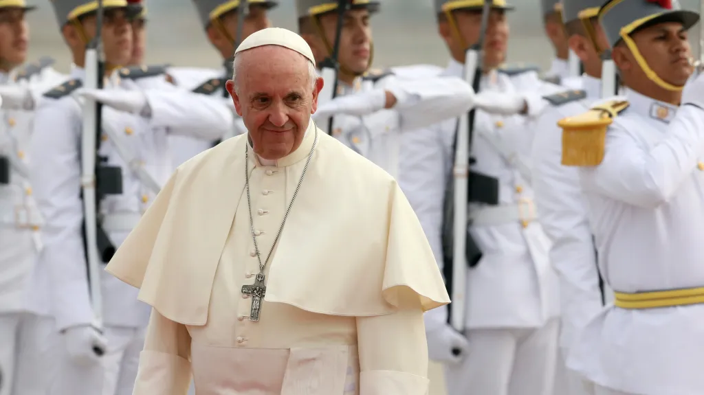 Papež František přijel do Peru