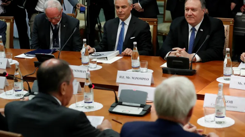 Jednání ministrů zahraničí Spojených států a Ruska