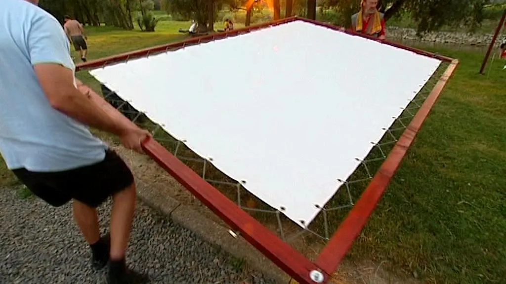 Plátno na letní kino