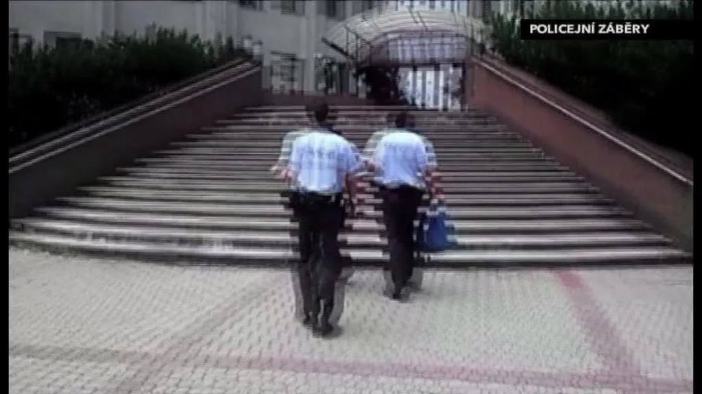 Foto z policejního záběru