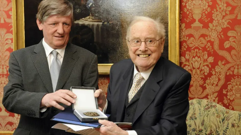 Sir Charles Mackerras a Václav Riedlbauch