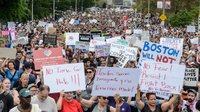 Protest proti neonacismu