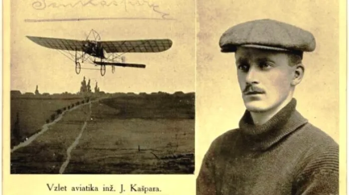 První český aviatik Jan Kašpar