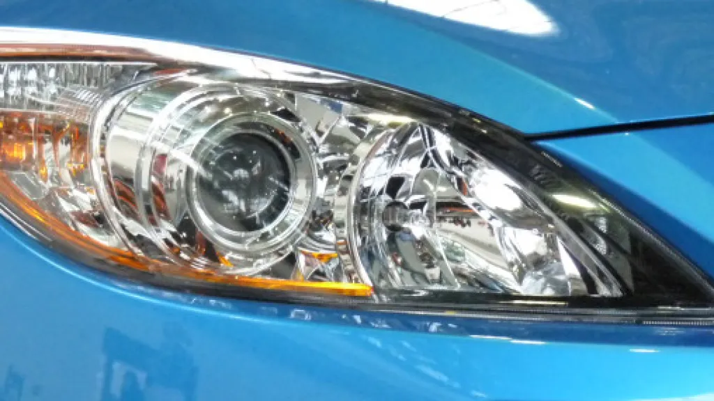 Světlomet vozu Mazda 3