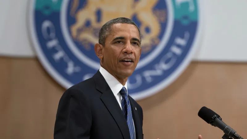 Barack Obama v Belfastu