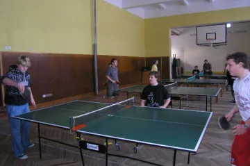 Nový rok se stolním tenisem