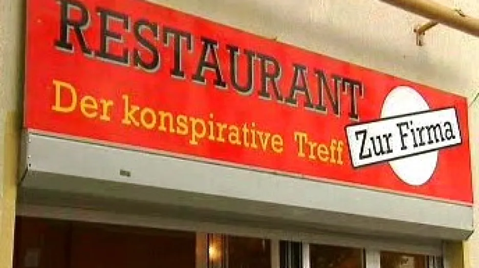 Německá restaurace \"U Firmy\"
