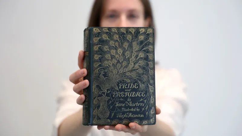 Vydání románu Pýcha a předsudek z roku 1894