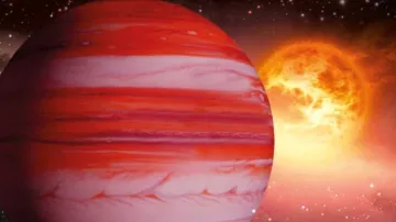 Vizualizace exoplanety