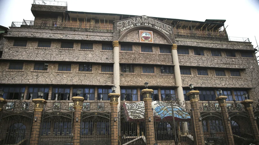 Budova Synagogální církve všech Národů v Lagosu