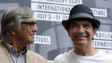 Jiří Baroška a Antonio Banderas