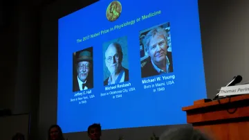 Jeffrey C. Hall, Michael Rosbash a Michael W. Young