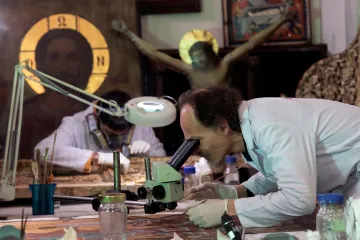 Druhé proměnění Páně. Restaurátoři v Istanbulu obnovují křesťanské malby