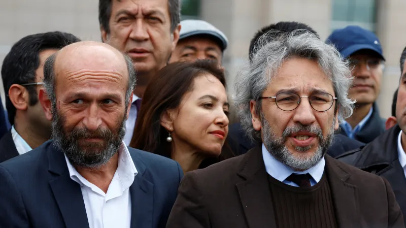 Erdem Gül (vlevo) a Can Dündar