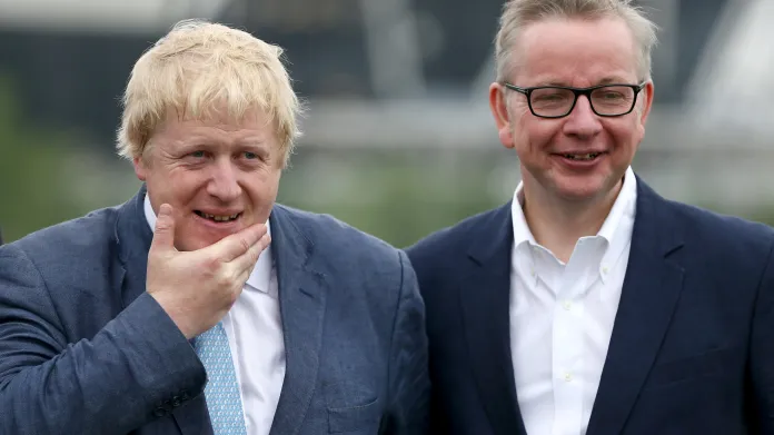 Boris Johnson a Michael Gove