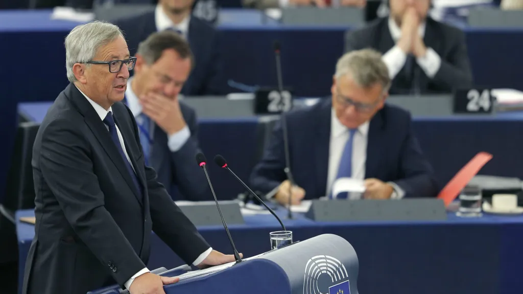 Jean-Claude Juncker představil návrh Komise k řešení uprchlické krize