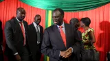 Prozatímní prezident Burkina Fasa Michel Kafando