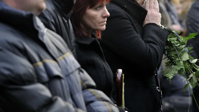 Pohřeb první z obětí útoku v Uherském Brodě