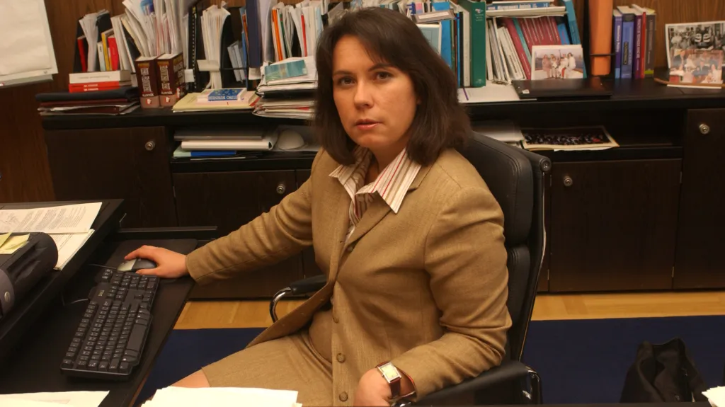 Michaela Erbenová na snímku z roku 2006