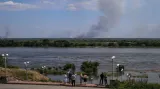Obyvatelé zatopeného Chersonu po výbuchu Kachovské přehrady