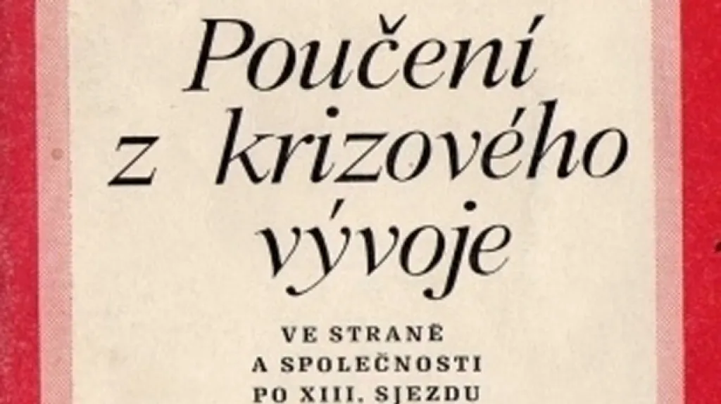 Poučení z krizového vývoje
