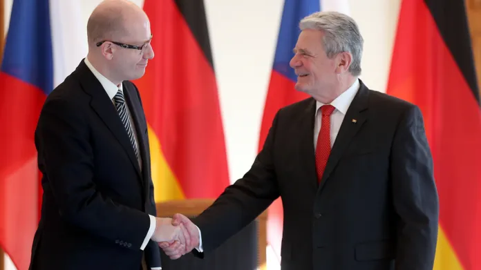 Sobotka se v Berlíně setkal s Joachimem Gauckem
