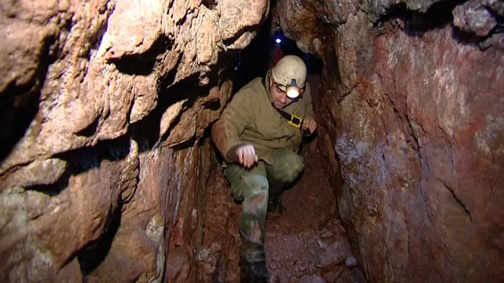Cínový důl u Abertam na Karlovarsku
